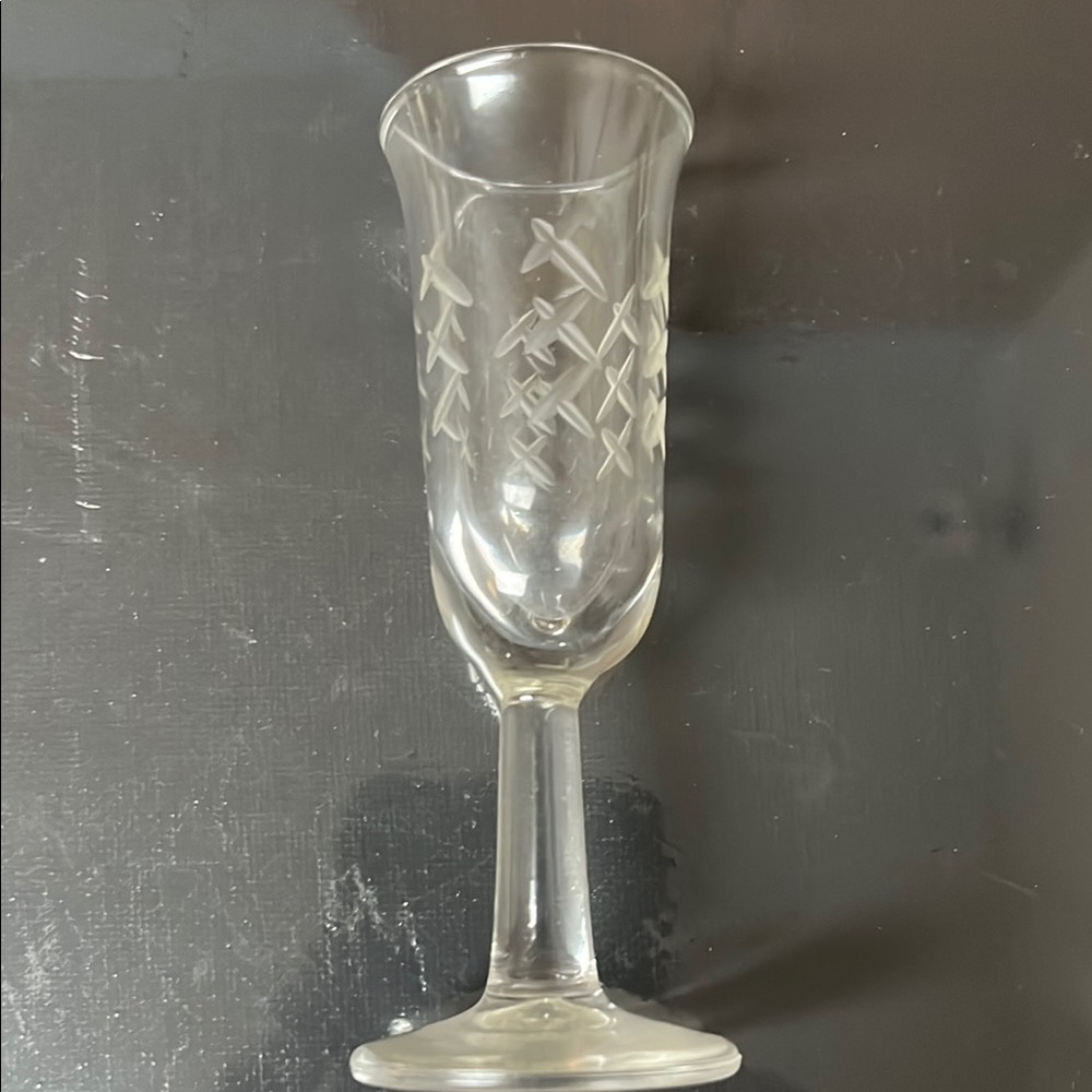 Source Unknown Gray Drinkware Champagne Flute